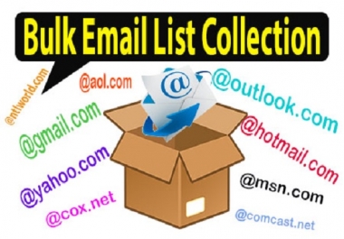 I will collect 2k bulk email list for your business