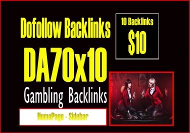Add link Da70x10 Gambling site blogroll permanent