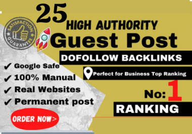 I Will Publish High Quality SEO Guest Post With Backlink on my DA 25 website In 24 Hours
