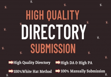 I will Provide 100 High Quality Directory Submission.