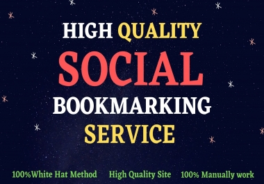 I Will Create 50 Social Bookmarks SEO backlinks for site ranking
