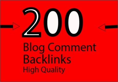 I will do 200 High Quality Dofollow Blog Comments Seo Backlinks