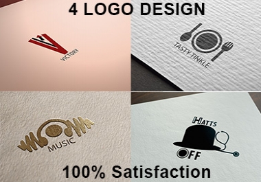 I will design minimalist mordern unique logo with 100 satisfaction