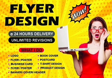 I will design amazing flyer for your business
