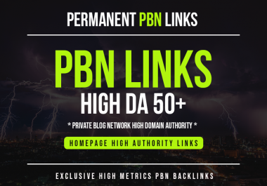 10 X Premium PBN links From DA 50+ sites Guaranteed Pbn Post