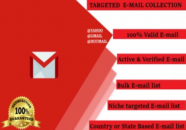 I will provide you 5000 targeted bulk email list for email marketing