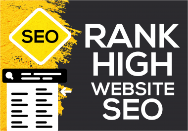 I will do high quality SEO for your website Rank High