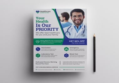 I will design a one page,  full color flyer explaining your business