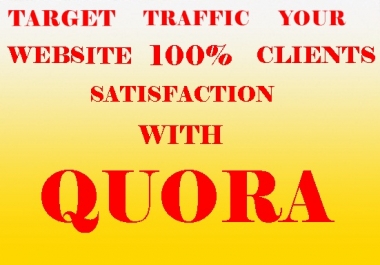 Promote your website with 10 quality Quora Answers