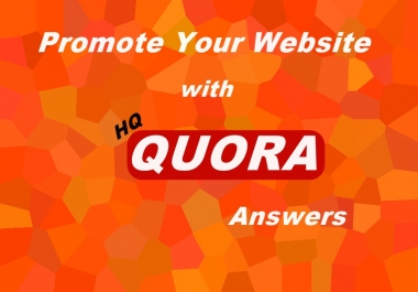 15 HQ Quora Answers with Great Offer