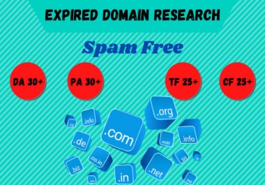 2 HQ expired domain Research With Powerful Metrics