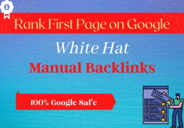 Rank your website first page of google with white hat SEO