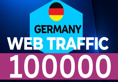 get 100000 real and organic German web traffic to your website