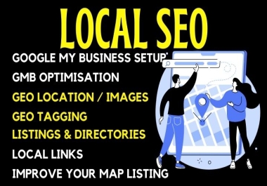 I will deploy the best google local SEO for your gmb and website