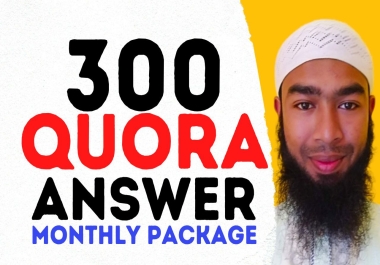 Promote Your Website Powerful 300 Quora Answer Backlinks with contextual link