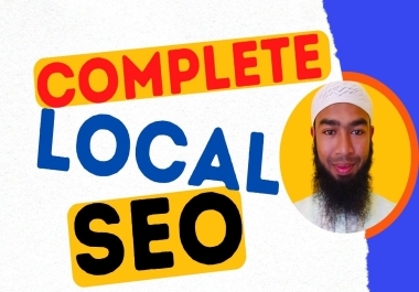 Provide complete monthly local SEO for your website