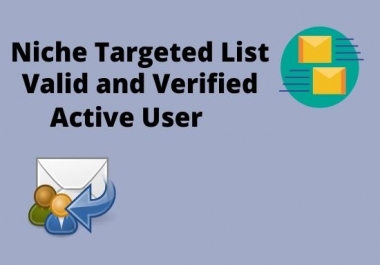 Get 1k Active Verified Email List For Email Marketing
