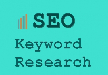 I will provide Keyword research and competitor analysis