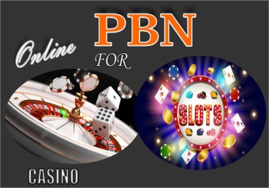 Rank High With 100 High DA/DR premium PBN BACKLINKS for Casino,  JUDI BOLA Gambling