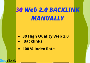 I Will Make 10 Authority web 2 0 Backlink