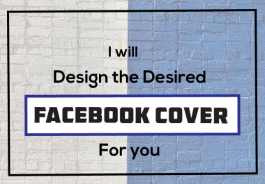 Design impressive facebook cover photo