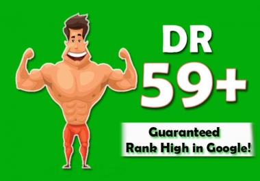 Sky Rocket your domain rating DR ahrefs to 55 plus guaranteed in 12 days