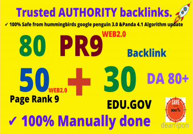 High Authrity DR 80+ Backlikks 50+ and 30+ EDvU/Gv DA80+ High Quality Permanent Linkks