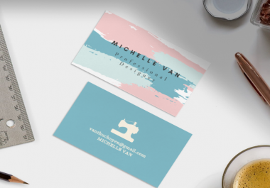 I design professional yet creative business card