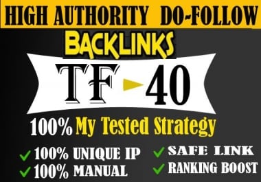 I will give high and 150 permanent dofollow backlinks for SEO