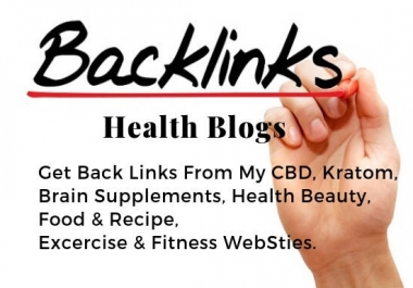 I Will Provide 60 Backlinks From My Best 30 Authority Sites