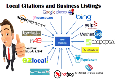I will create yext,  bright local 300 USA local citations and business directories