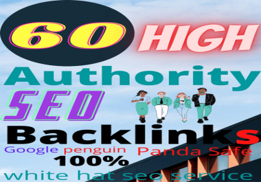 I wil do create 60 high quality SEO backlinks link building