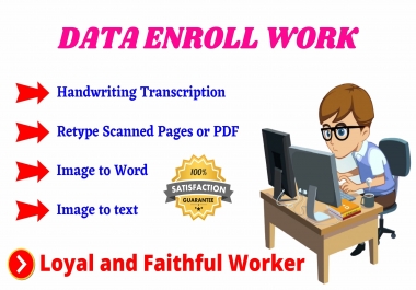 I will be virtual assistant for data entry and copy paste