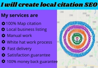 I will create 500 Local Citation & connect 10 Driving Direction