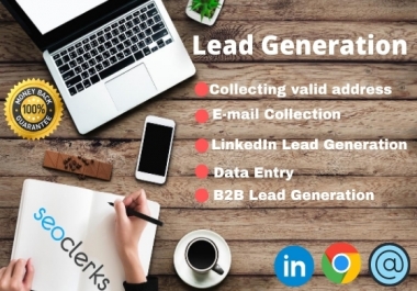 I will provide LinkedIn lead generation,  data mining and B2B leads