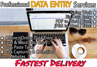 Data Entry Service at low cost.