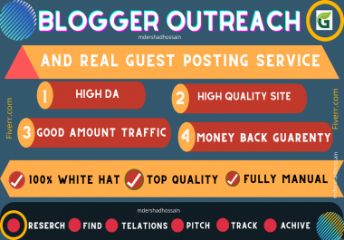 manual blogger outreach guest posting