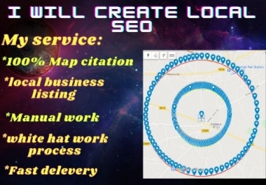 I will do google maps SEO to rank your local business.