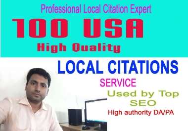 I will do Top 100 USA High Quality local citations SEO
