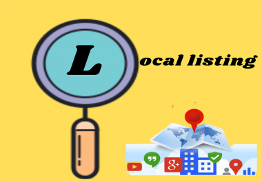 I will Build 30 Local Listing Service