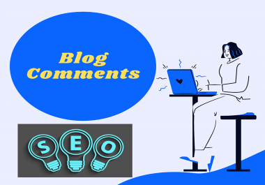 I will Create 100 High Authority Blog Comments Service