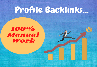 I will Create 50 Dofollow Profile Backlinks
