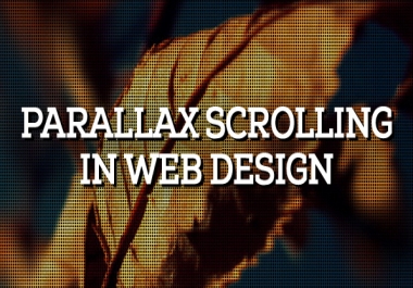 I will design or Redesign one pager / Parallax Website