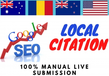 I will Rank 100 Live local citations on local business listing
