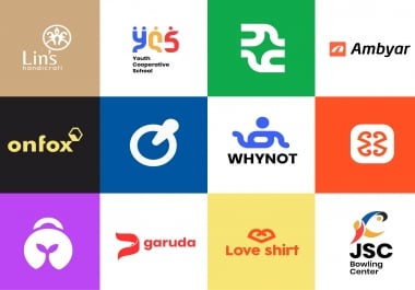 I will create a logo for your website brand with a unique