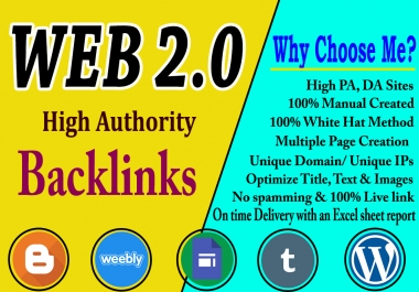 Create manually super web 2 0 backlinks buffer blogs