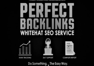 I will build high quality authority dofollow backlinks seo link building