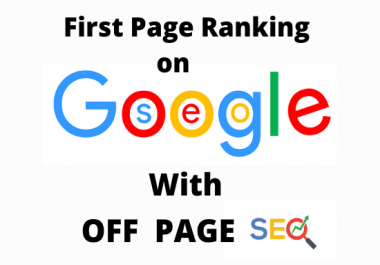 Guaranteed Google 1st Page Ranking SEO Service Manual High Quality Backlinks
