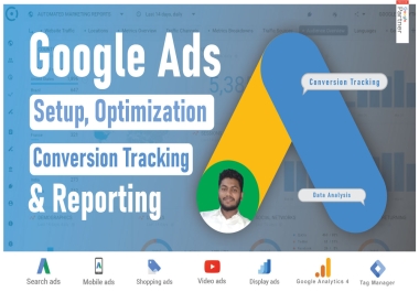 Setup Google ads Adwords PPC campaigns for google top ranking