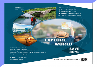 I will do professional business flyers design